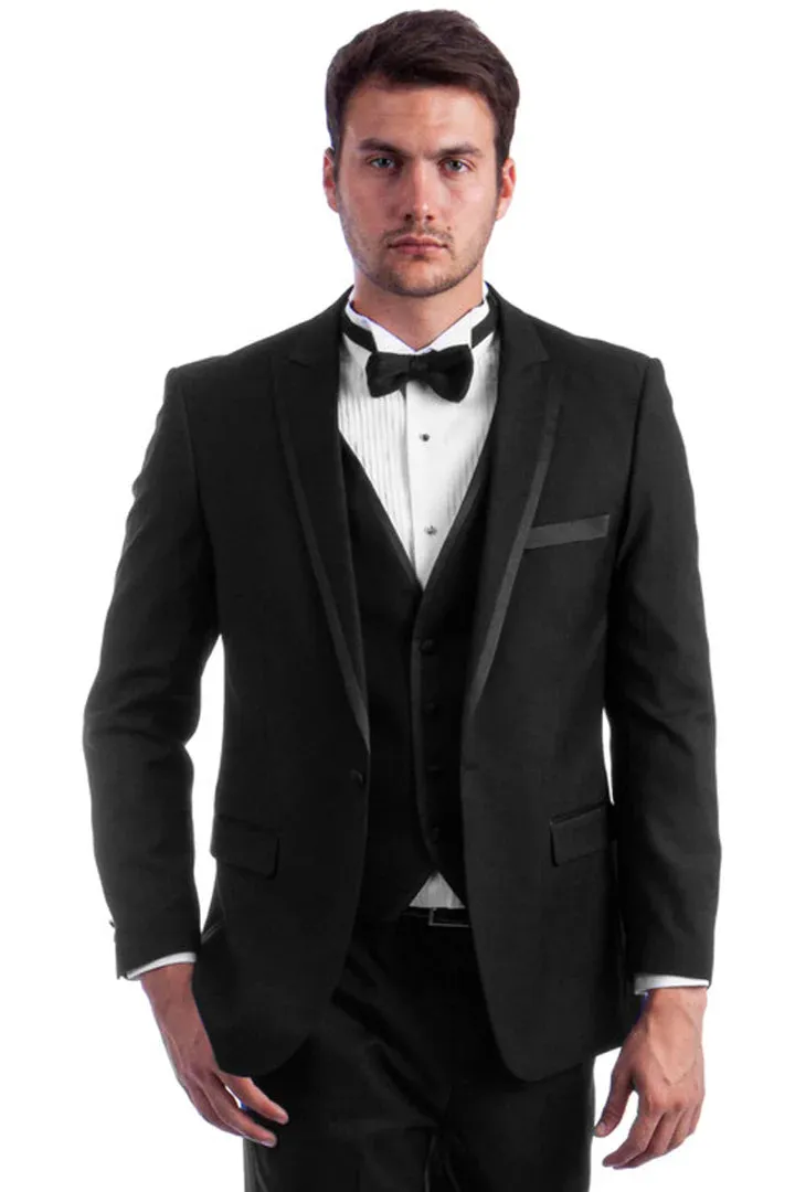 2 Button Trim Cowboy Tuxedo in Grey