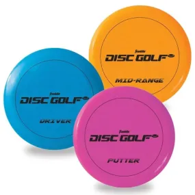 3-Piece Disc Golf Discs Set 52306