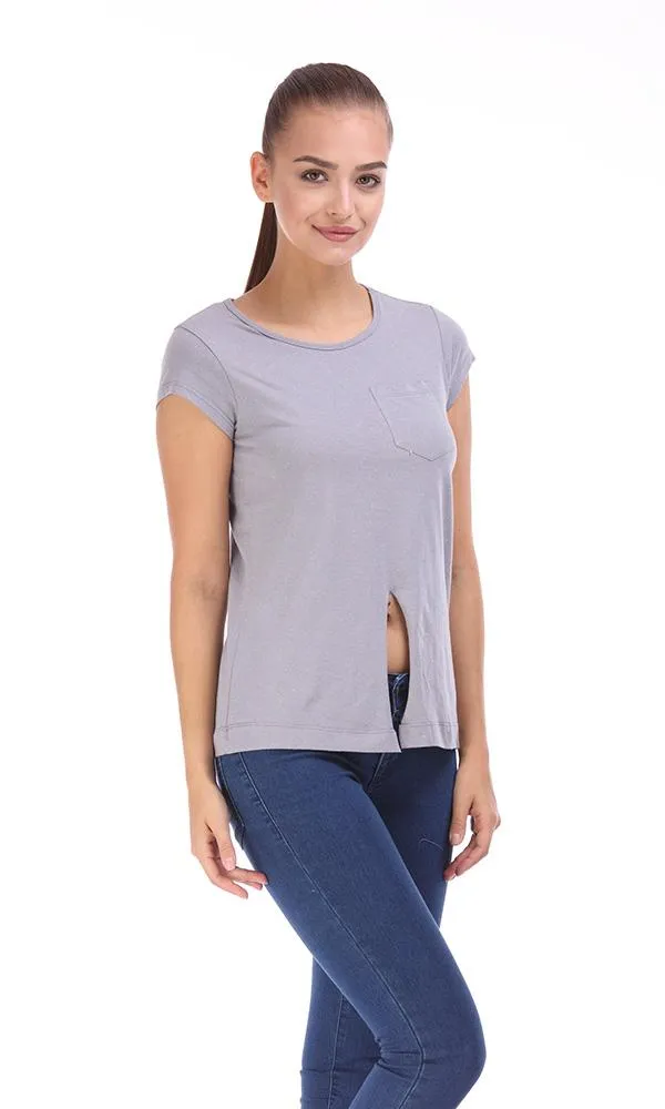 35073 Neppy Short Sleeves T-shirt - Grey