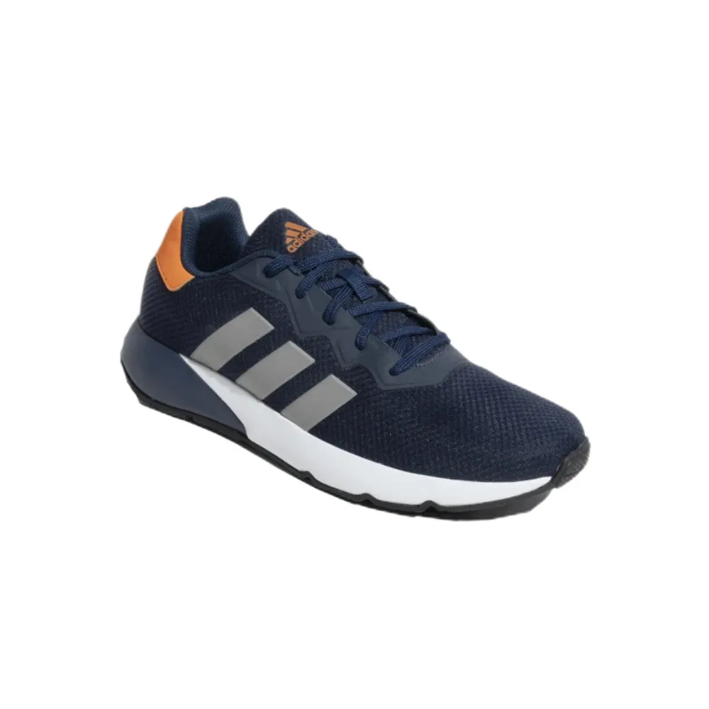 Adidas Men's Amalgo Running Shoe (Collegiate Navy/Dove Grey/Semi Impact Orange)