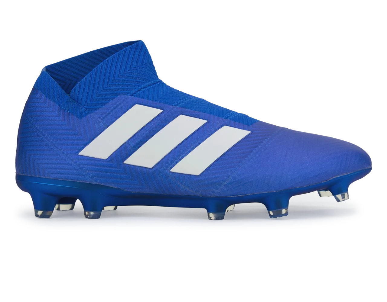 adidas Men's Nemeziz 18  FG Blue/White