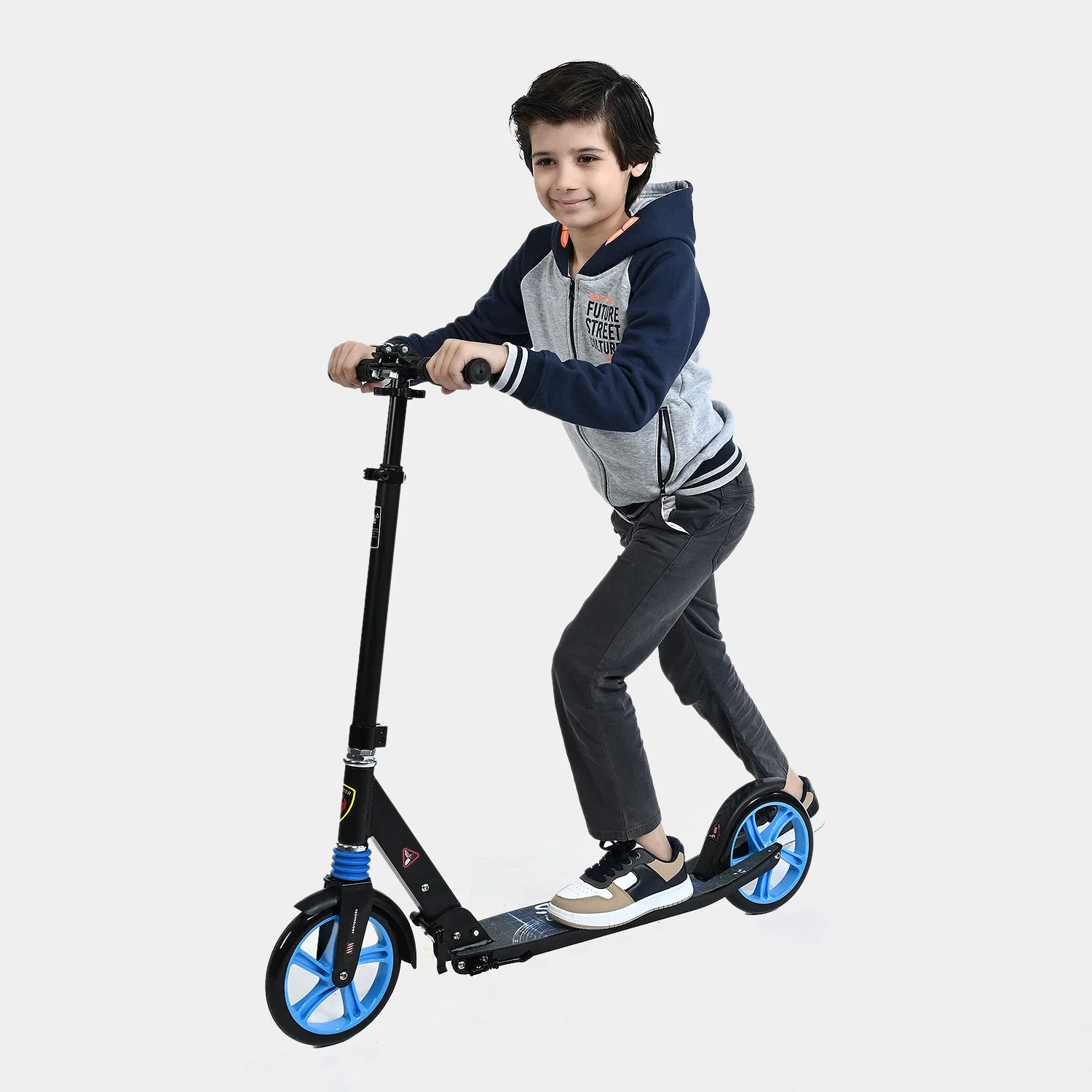 Adjustable Height Folding T-Scooter For Kids