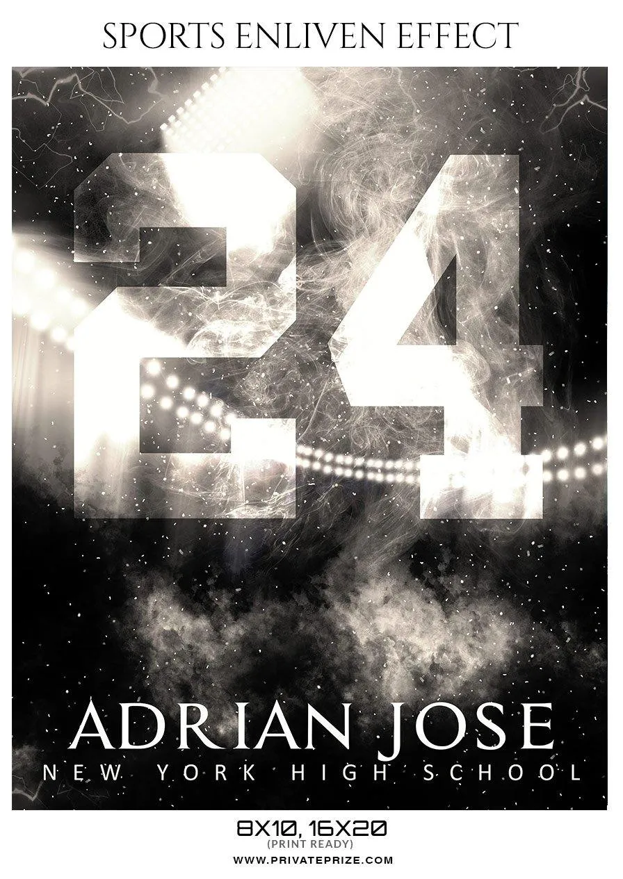 Adrian Jose - Football Sports Enliven Effect Photography Template