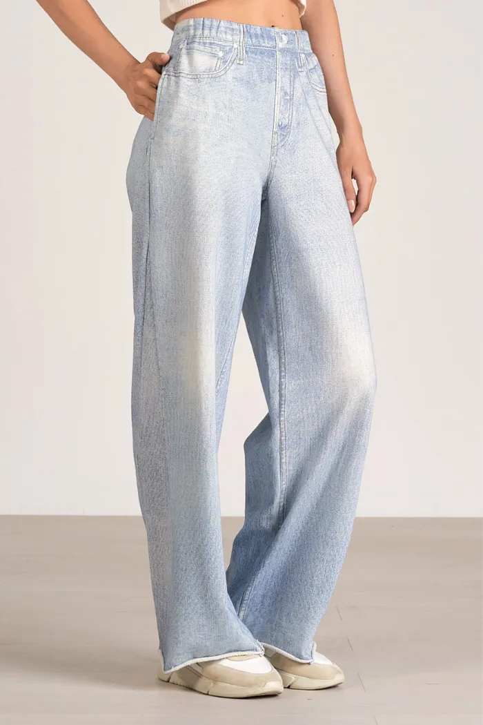 Amber Denim Sweatpants