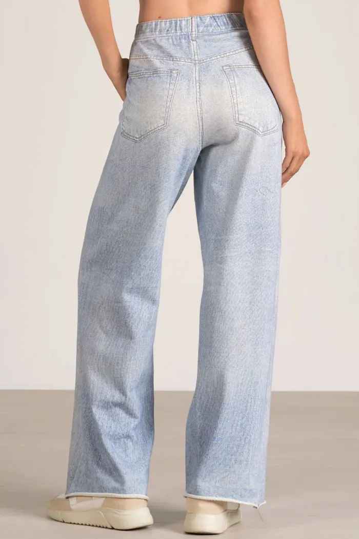 Amber Denim Sweatpants