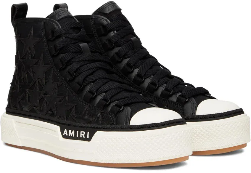 AMIRI Black Stars Court High-Top