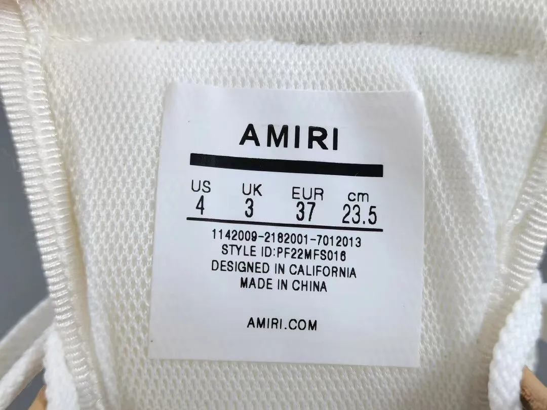 Amiri Skel Top 'Tan White'