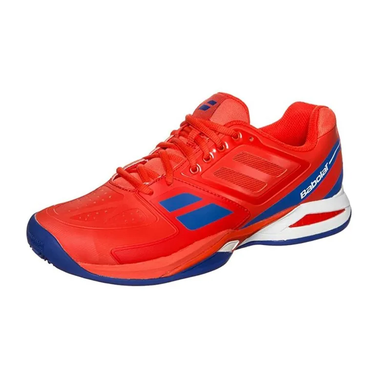 Babolat Propulse Team Clay Men Red Blue Tennis & Padel Shoes