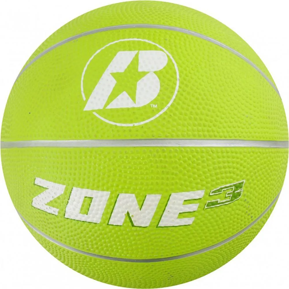 Baden Zone Rubber Coloured Basketballs (Red) | Size 5