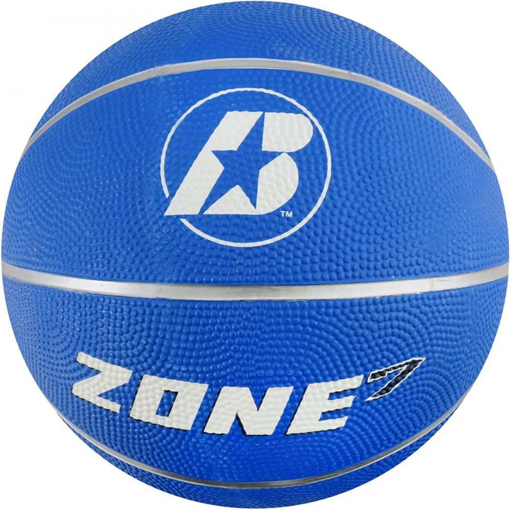 Baden Zone Rubber Coloured Basketballs (Red) | Size 5