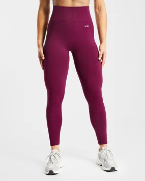 Balance V2 Seamless Leggings - Purple Wine