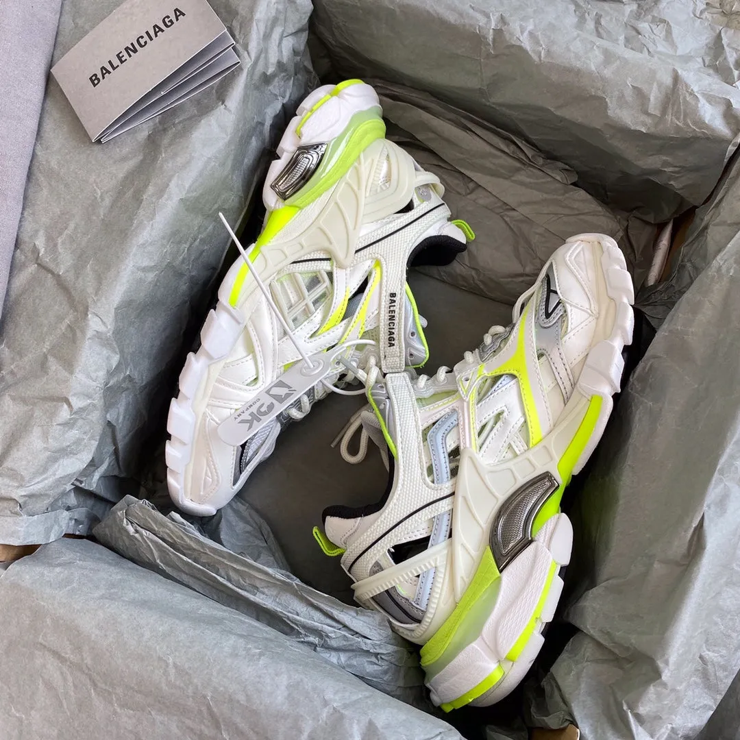 Balenciaga Track.2 White Fluo Yellow (Women's)