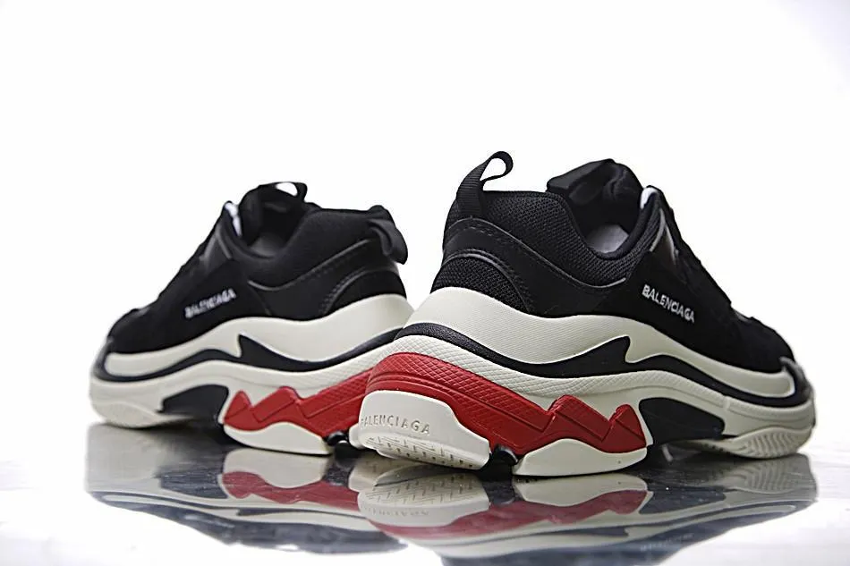 Balenciaga Triple S Negro Blanco Rojo