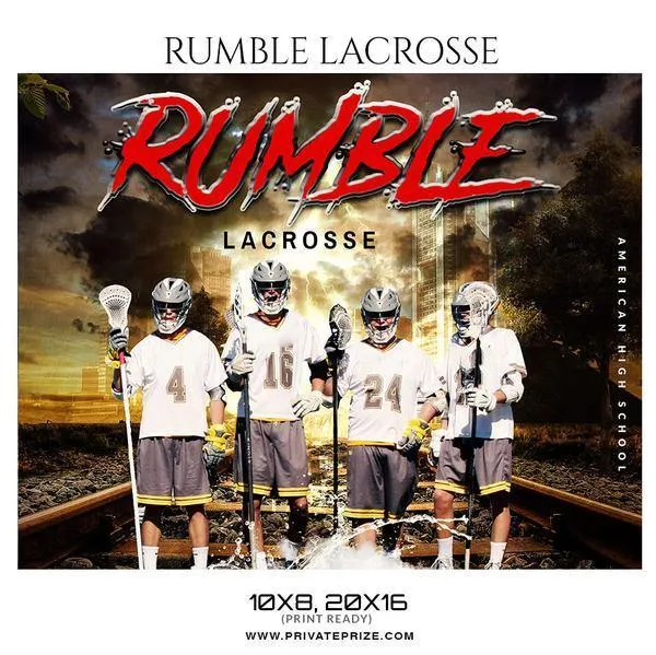 Best Selling Lacrosse Bundle Photography Photoshop Template