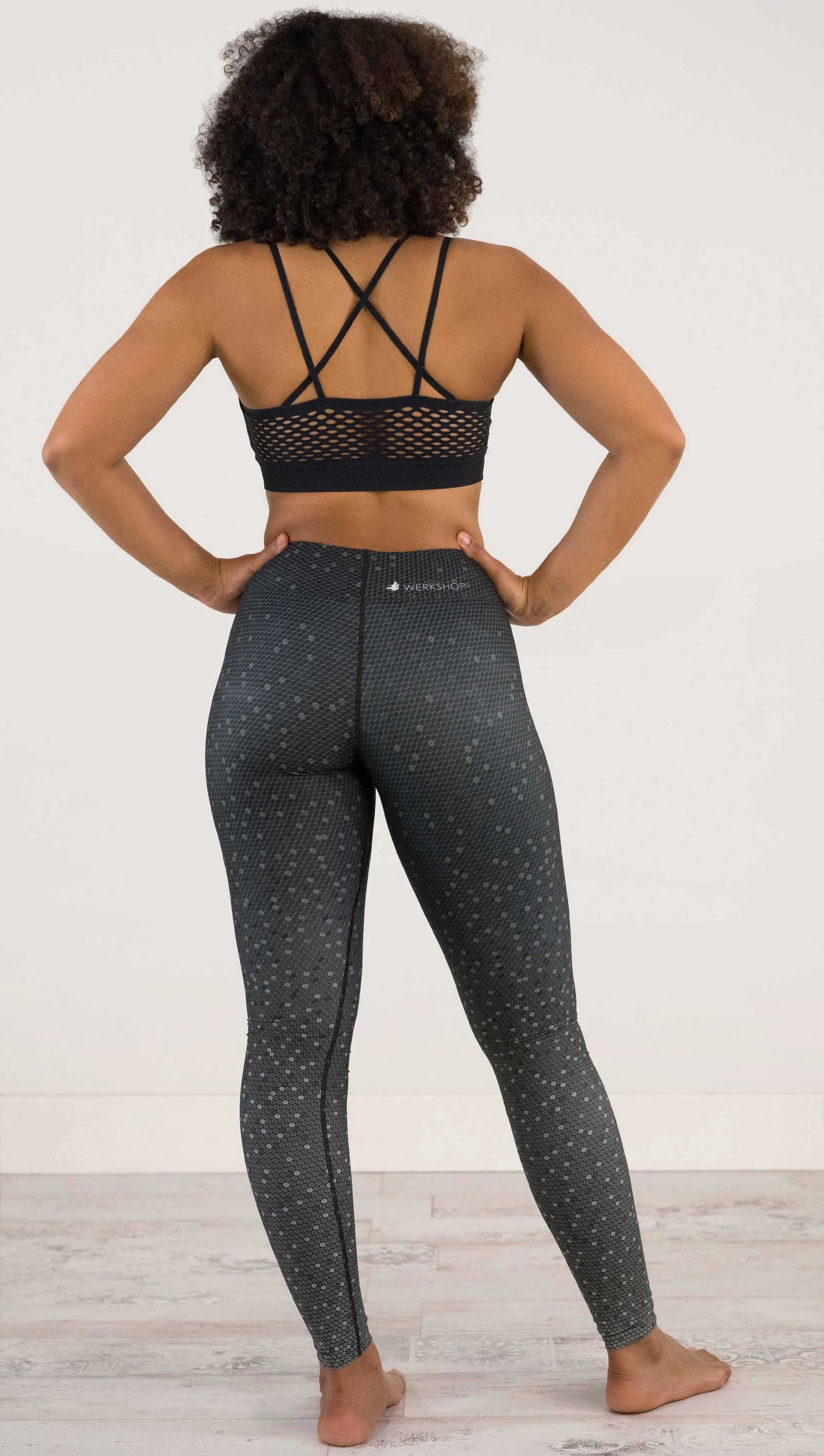 Black Beads - Full Length Triathlon Leggings - CUSTOM ORDER