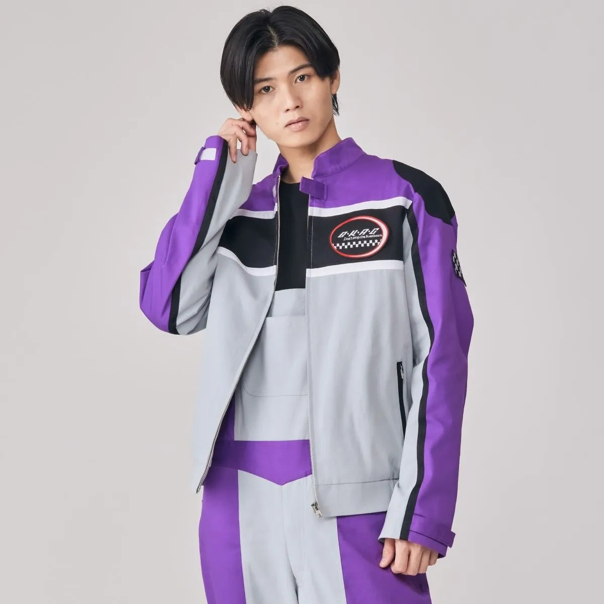 Boon Violet Pit Crew Jacket