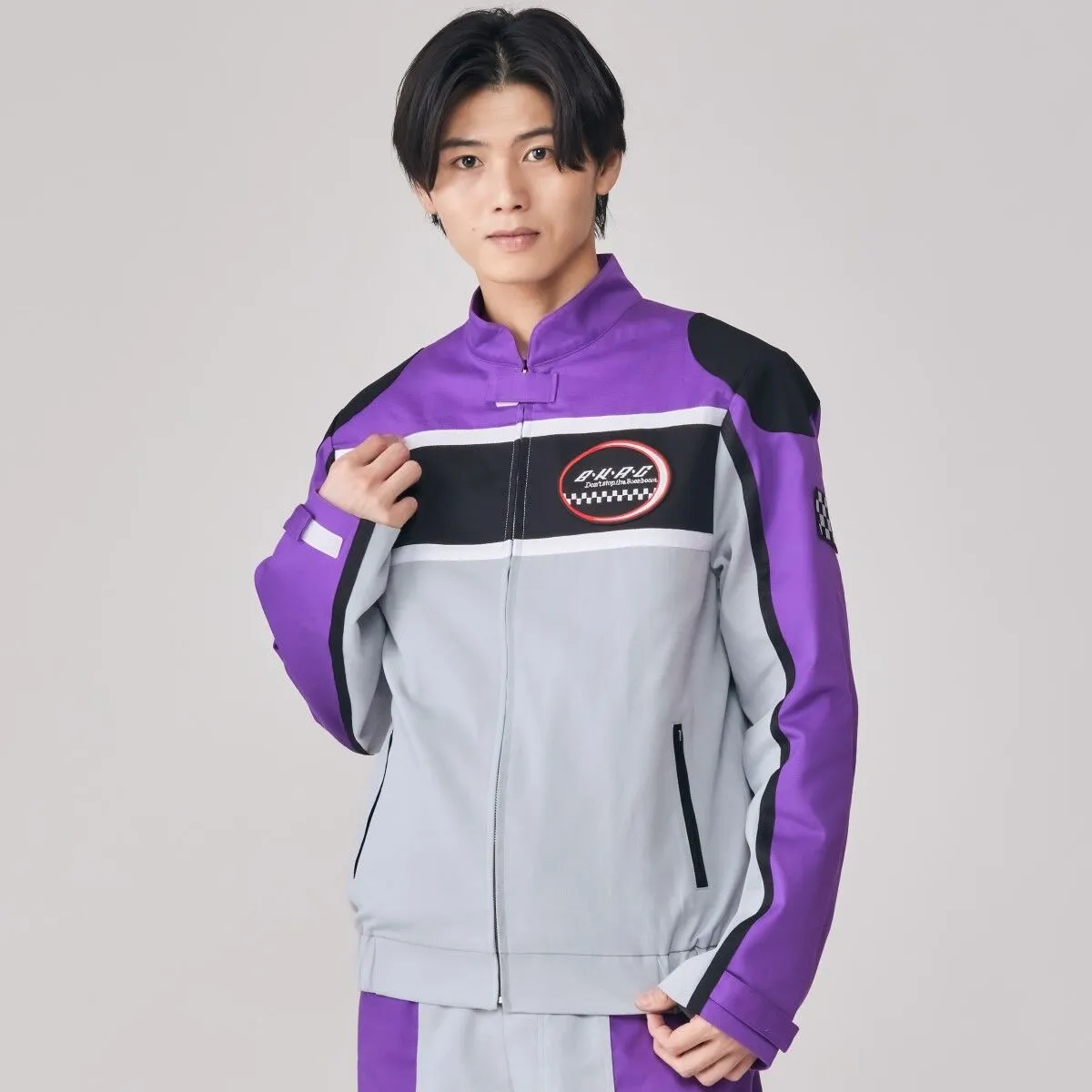 Boon Violet Pit Crew Jacket