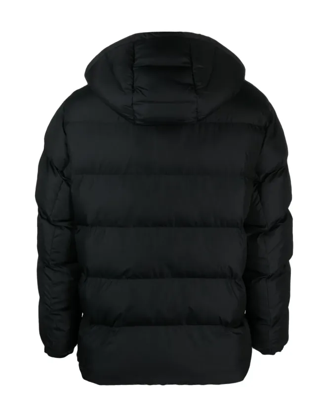 BOSS zip-up hooded padded jacket