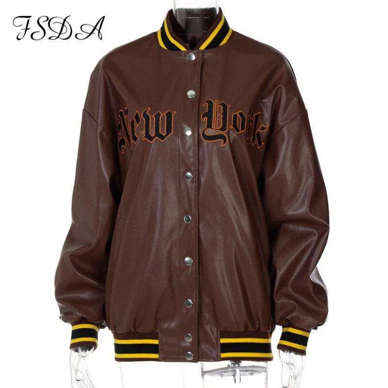 Brown Baseball Jackets