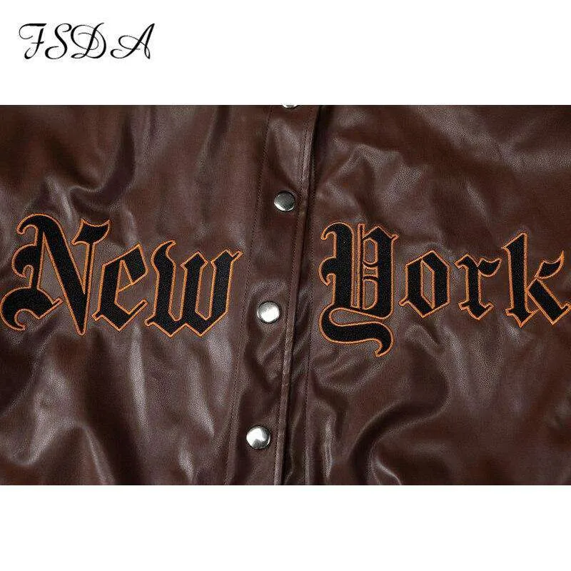 Brown Baseball Jackets