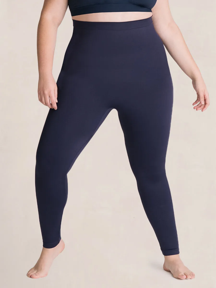 Buy 1, Get 1 FREE: 1 High-Waisted Shaping Leggings   1 FREE Shine-On Totebag