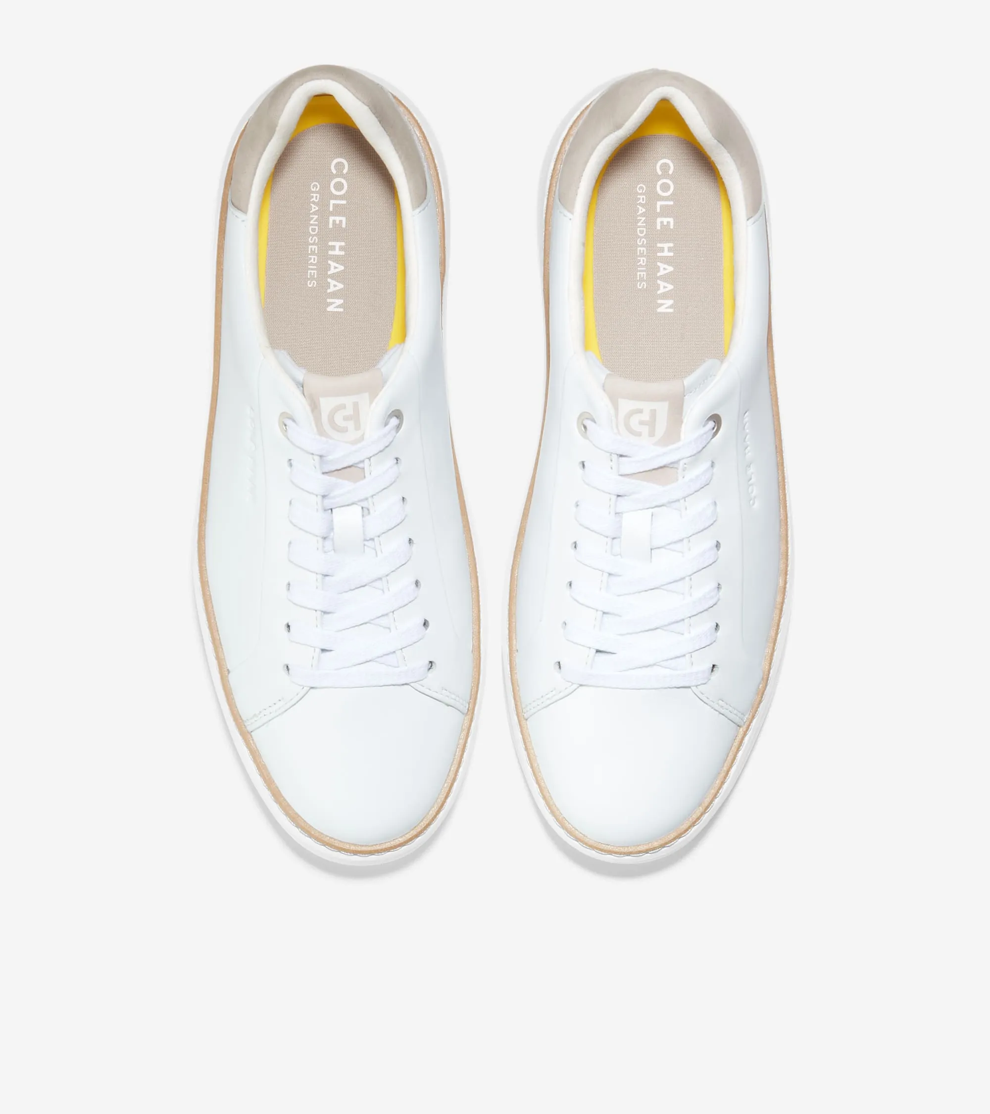 COLE HAAN GrandPro Topspin Sneaker White Dove Women's