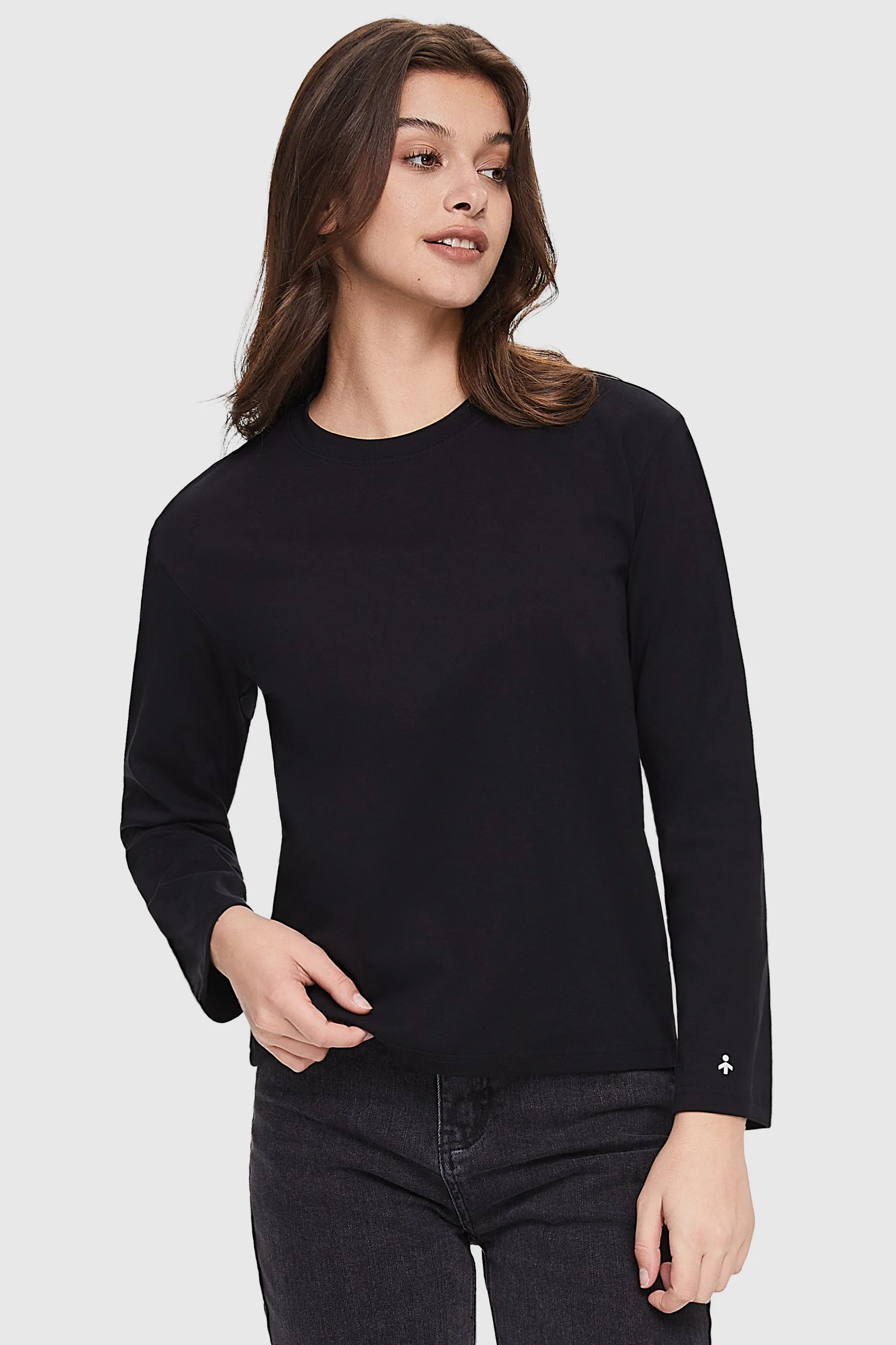 Crew Neck Long Sleeve Shirt