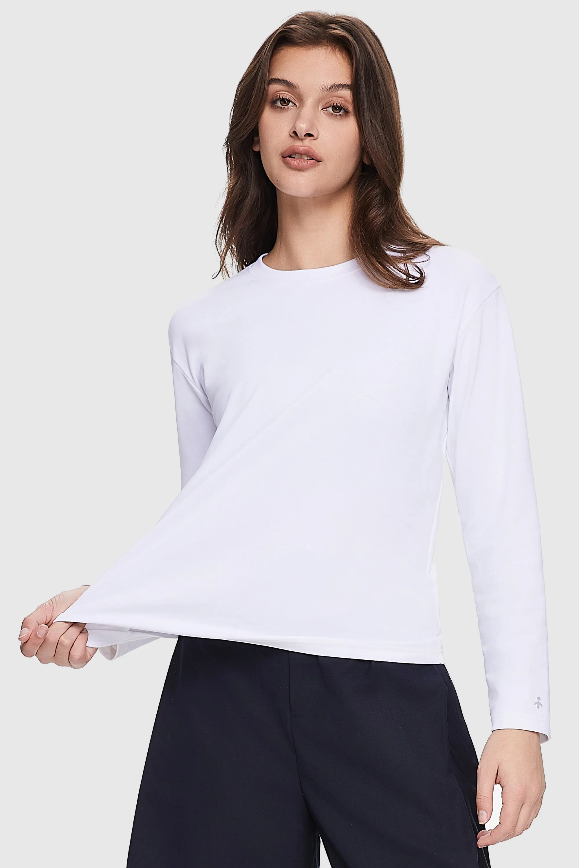 Crew Neck Long Sleeve Shirt