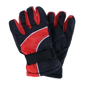 CTM® Kids' One Size Winter Ski Glove with Color Accents