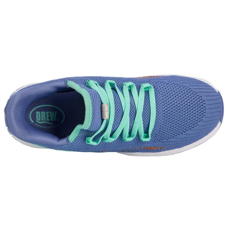 Drew Halo Women's Step-In Sneaker - Blue Mesh Combo