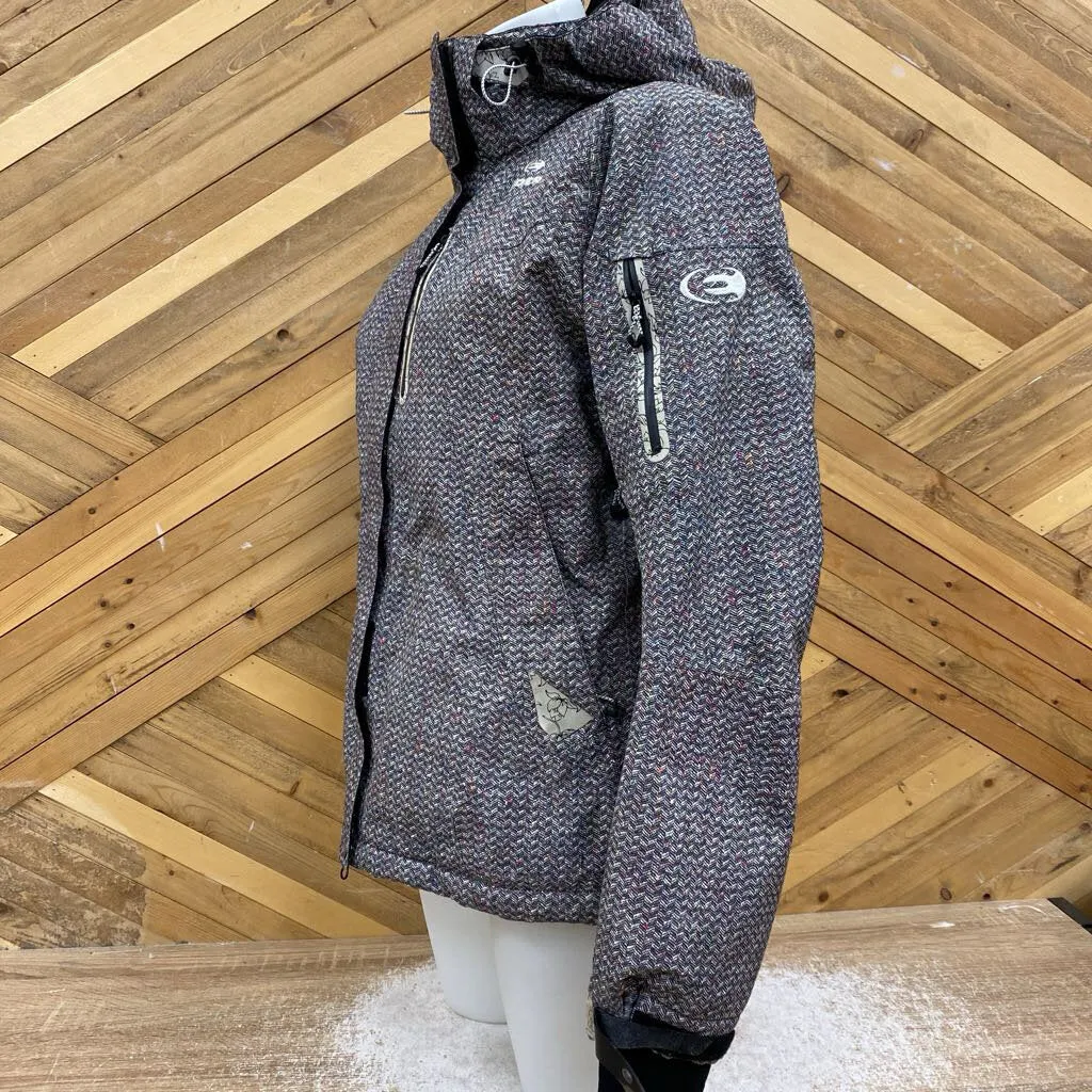 eider - Women's Winter Jacket - MSRP comp $400: Grey/Multi-women-MD