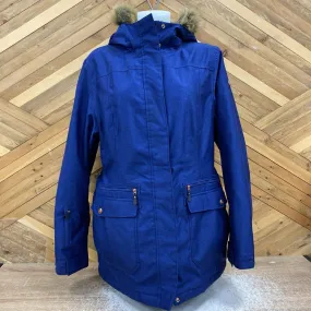 Firefly - Women's Winter Jacket - MSRP compared $125: Blue-women-LG