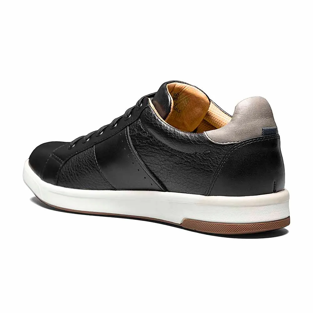 Florsheim Crossover Black Leather Men’s Lace to Toe Sneaker