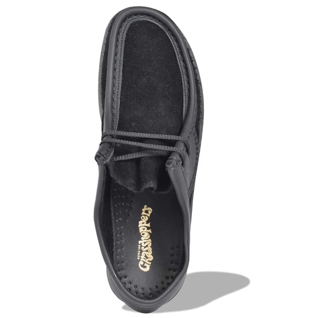 Grasshoppers Black Hornsby Suede