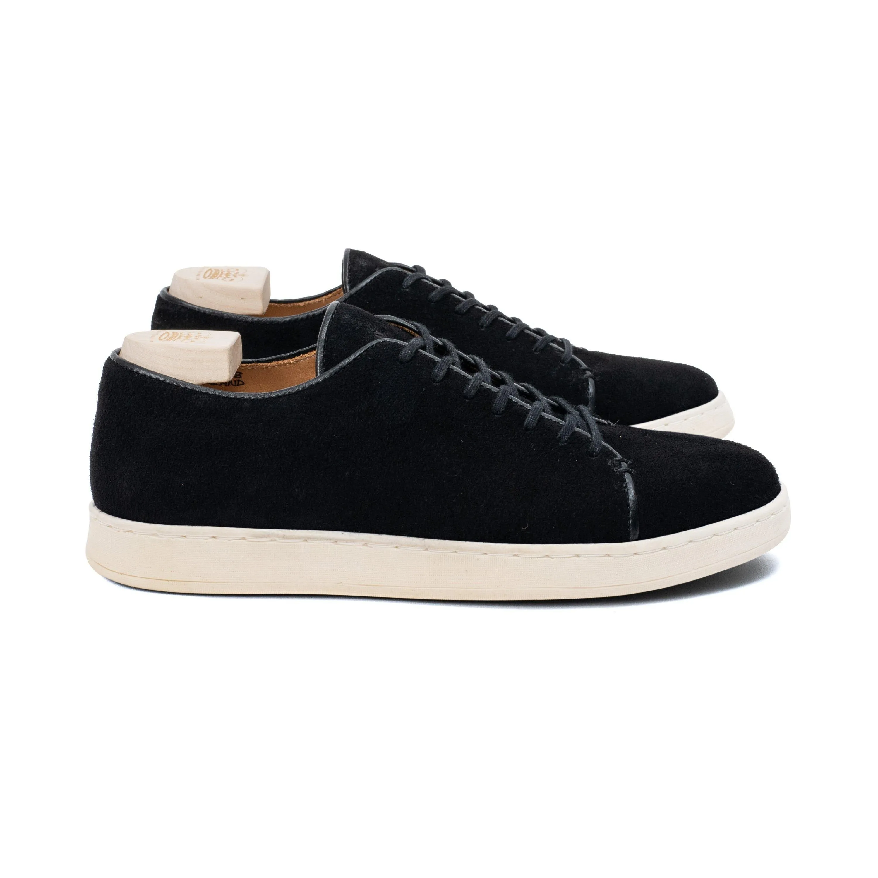 Harlestone Derby - Black Scottish Deer Suede