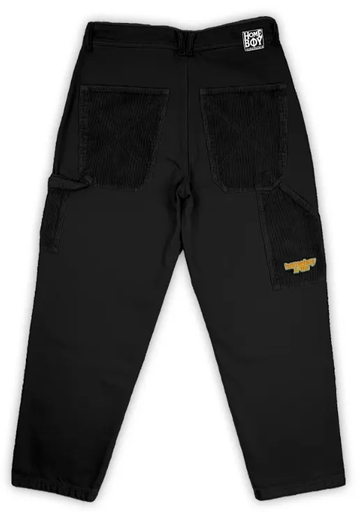 HOMEBOY - X-TRA CARPENTER PANTS - BLACK