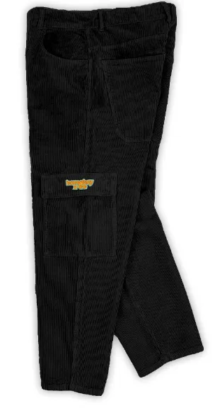 HOMEBOY - X-TRA SPACE CORD CARGOS - BLACK