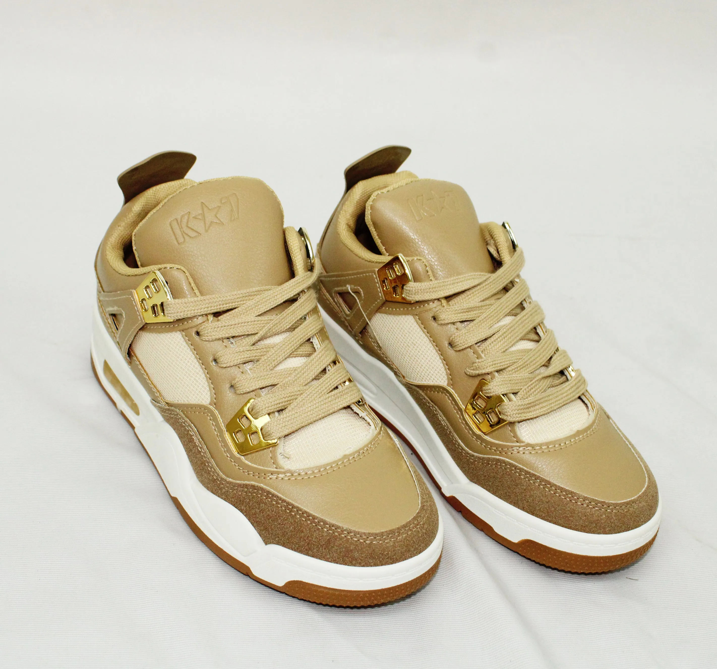 K7 Air Jord Camel Ladies  Sneaker