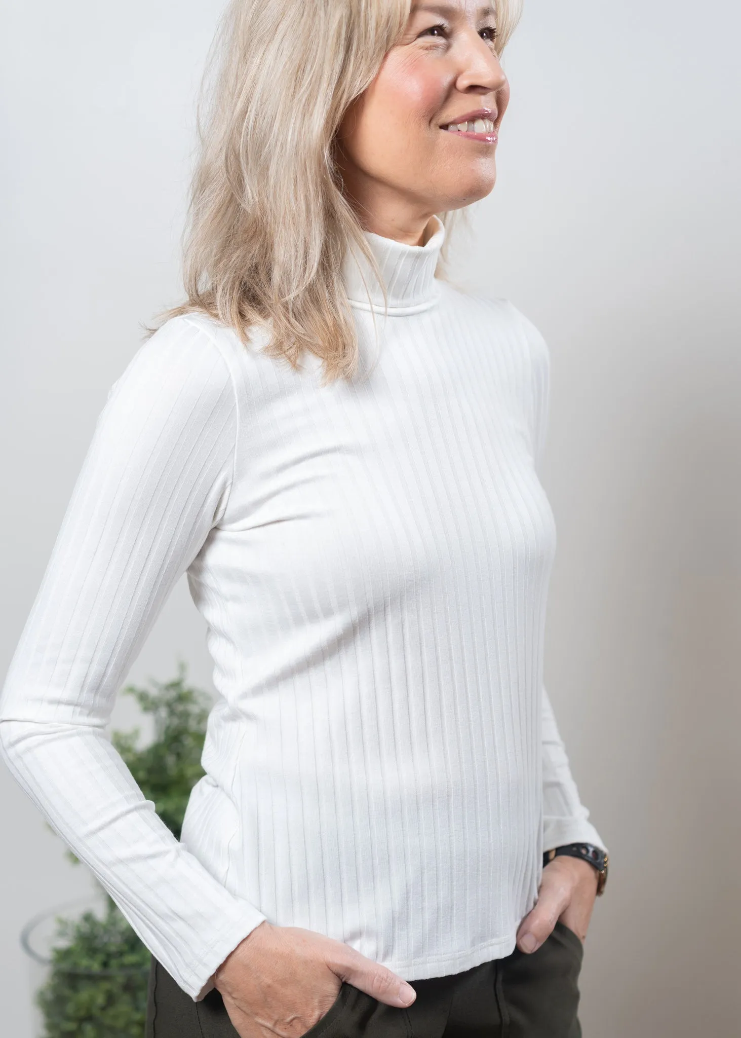 Kiki long sleeve - rib knit