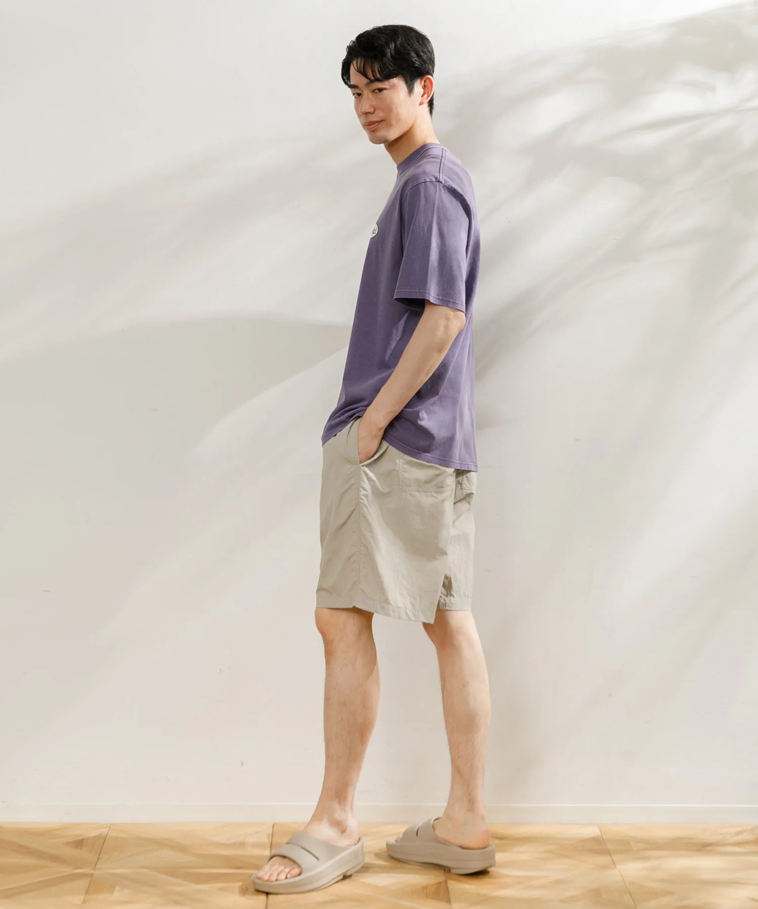 【MEN , WOMEN】GRAMICCI NYLON LOOSE SHORT