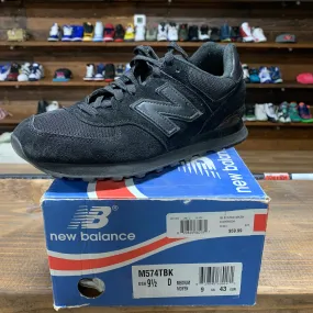 New Balance 574 'Black' Size 9.5