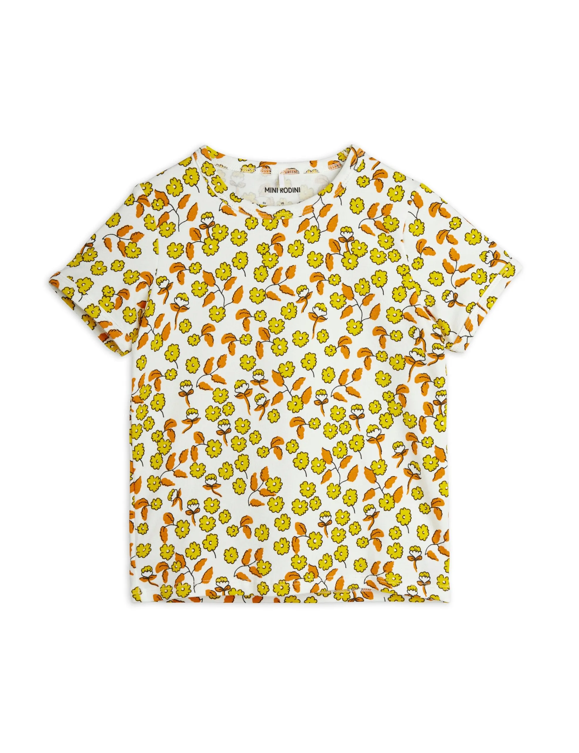 NEW Mini Rodini | Flowers aop ss tee