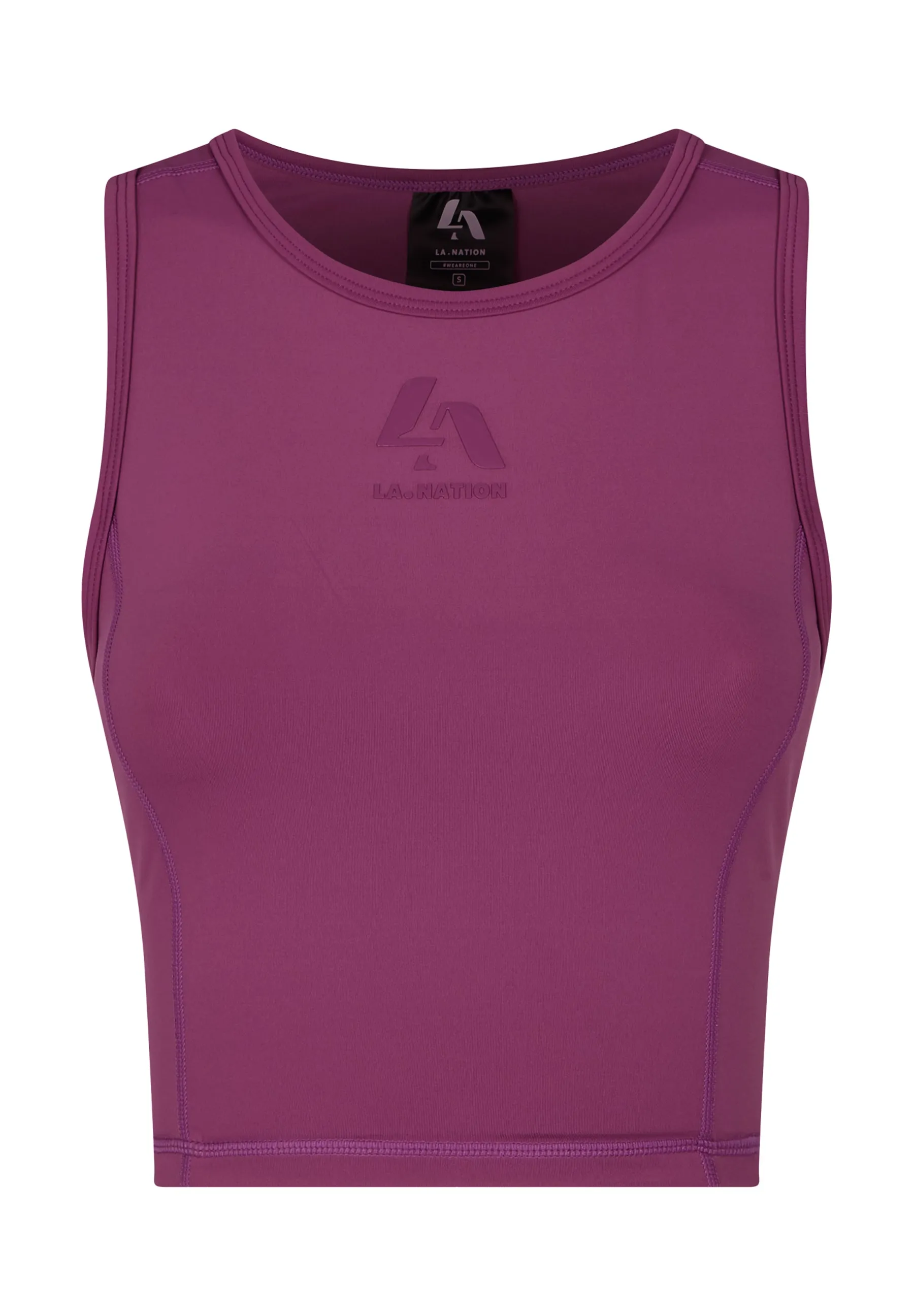 Performance Two Piece Purple Gym Set