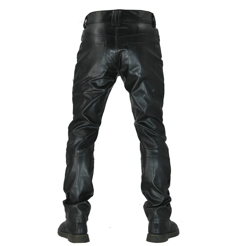 PU Waterproof Windproof Stretch Men's Motorcycle Pants