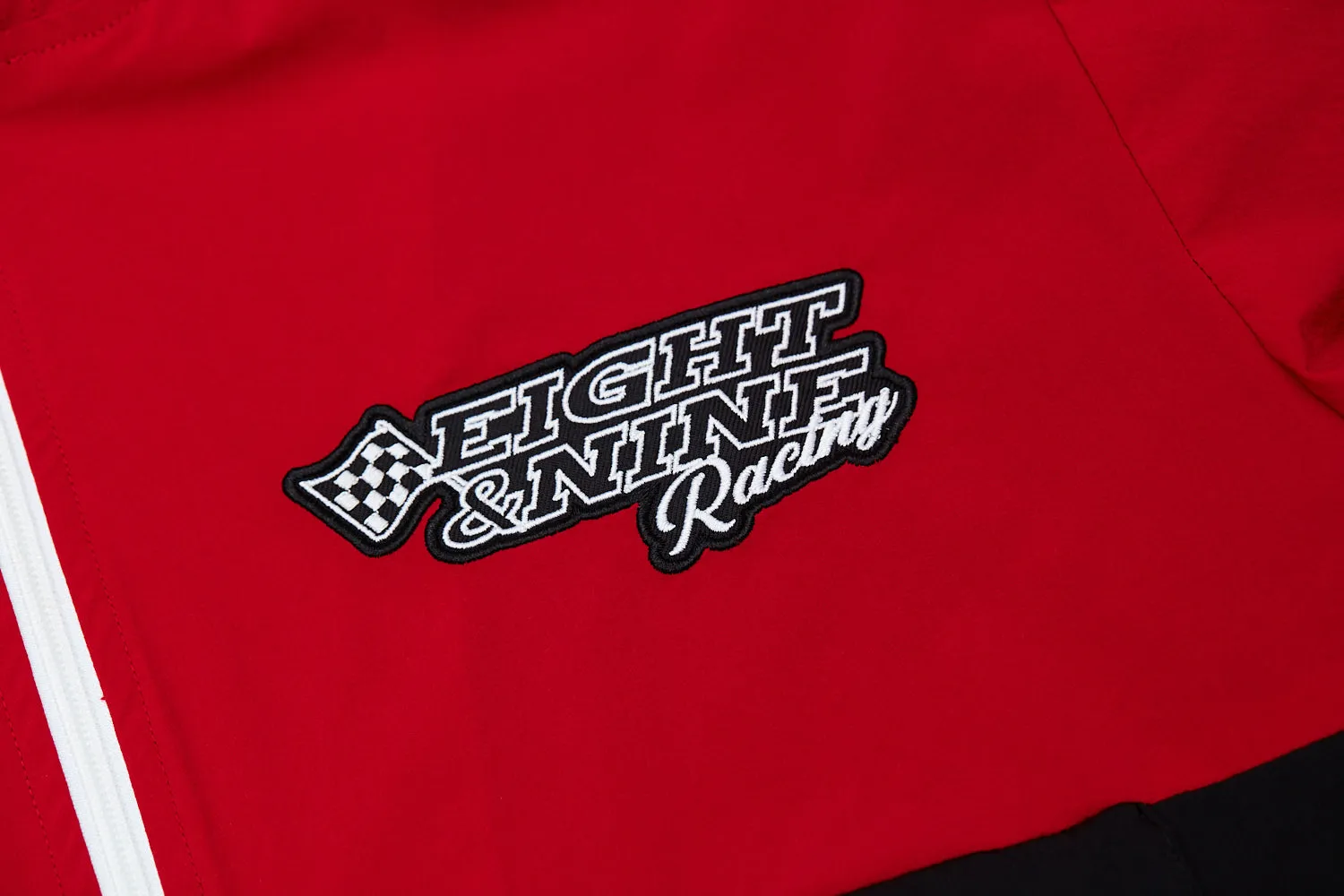 Race Team Nylon Anorak Jacket Red