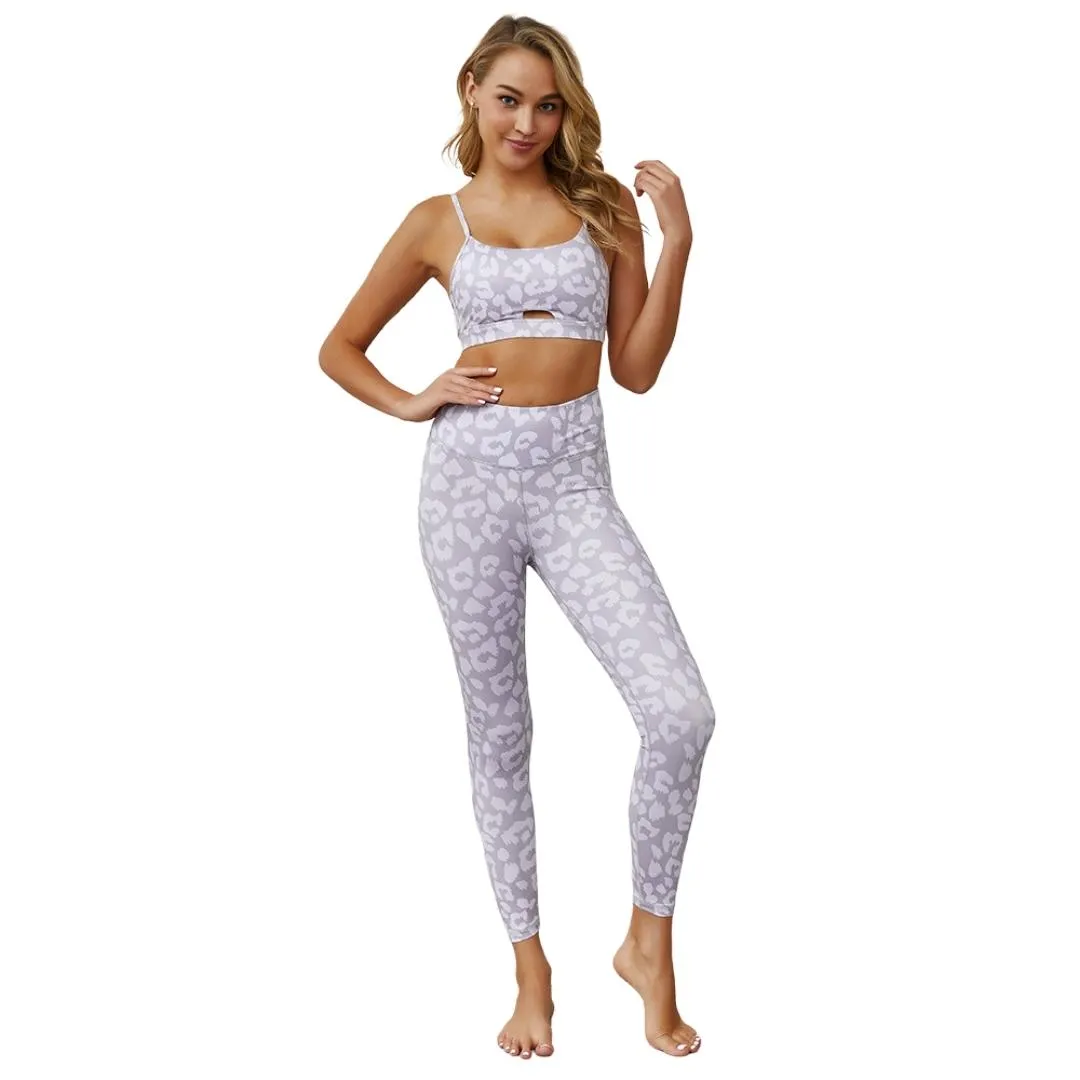 Roji Scrunch Bum Leopard Workout Set