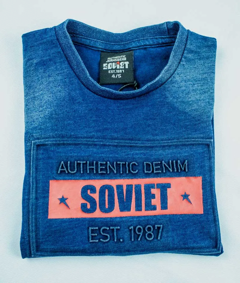 Soviet Matic Boys Navy Tee