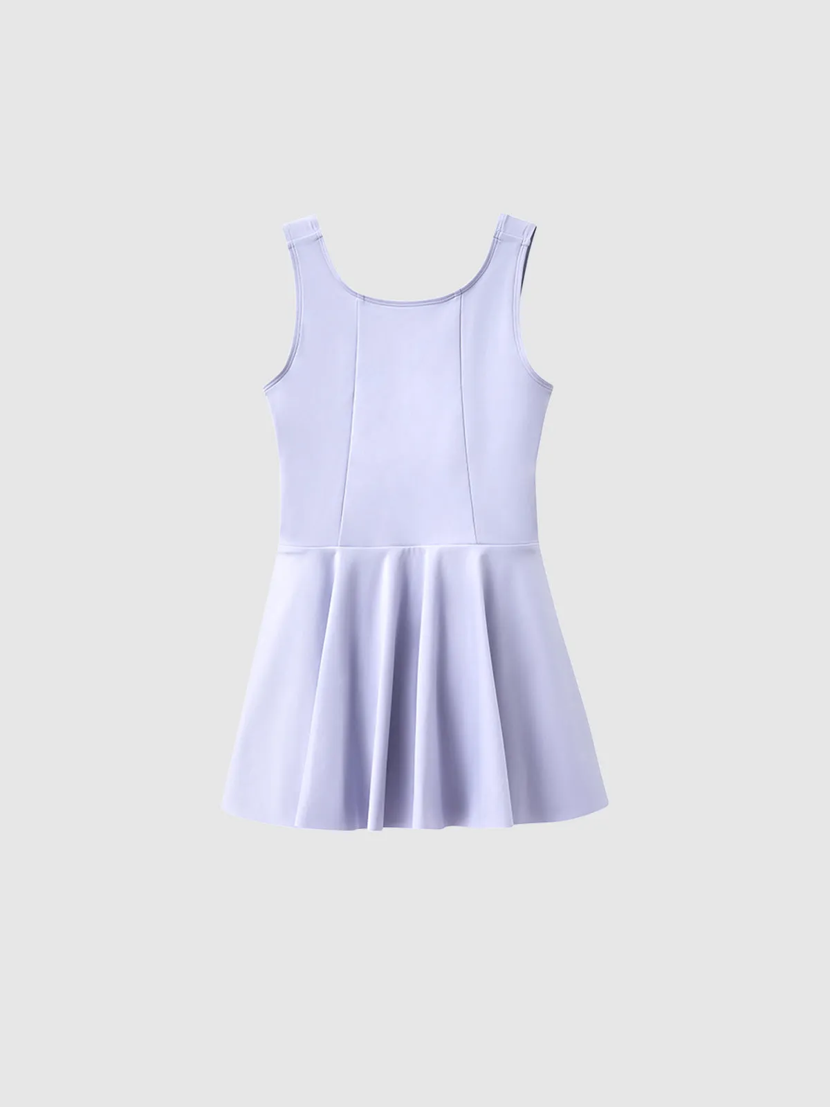 Trip The Light Fantastic Open Back Tank Skirted Leotard