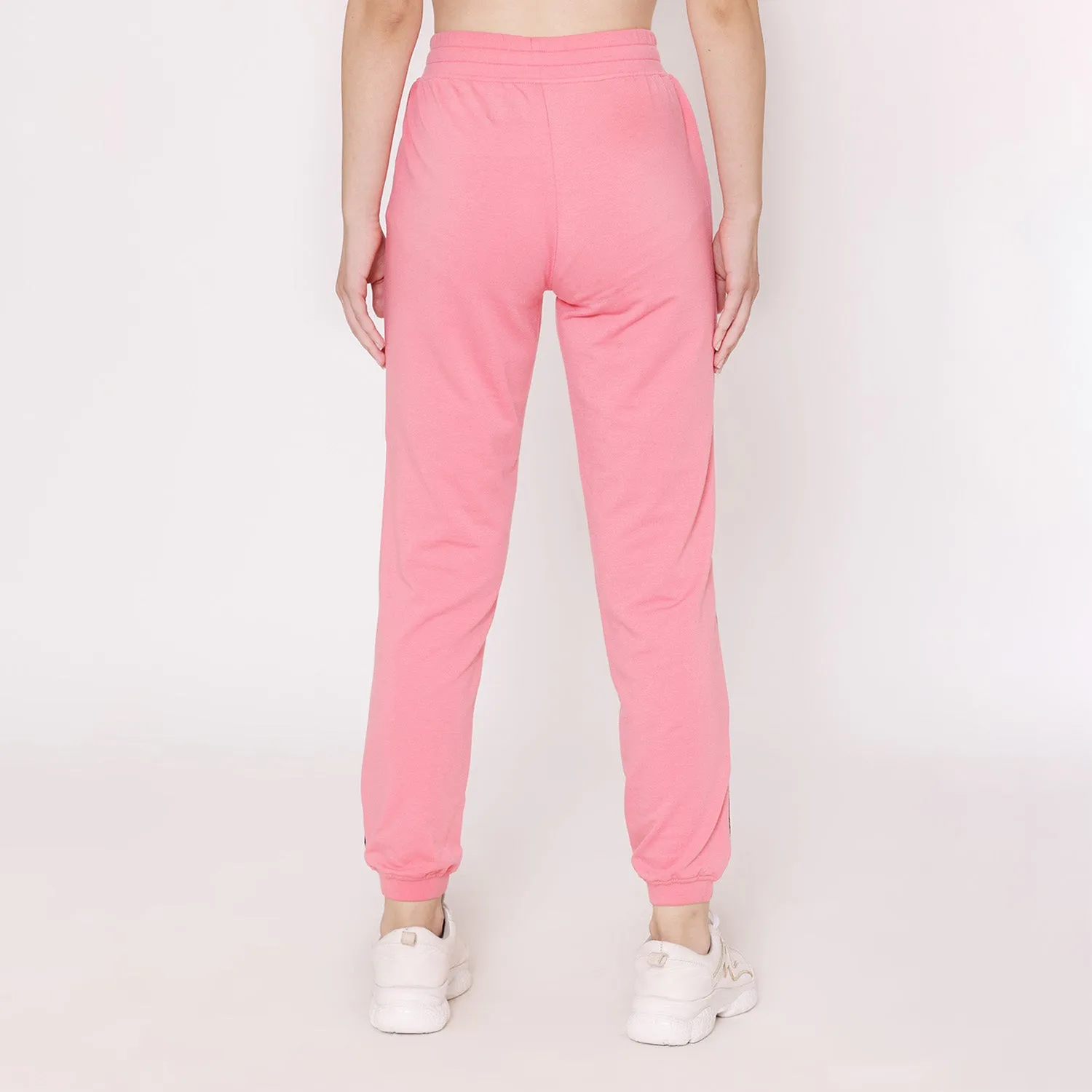 Women Fashion Jogger Pants - Peach