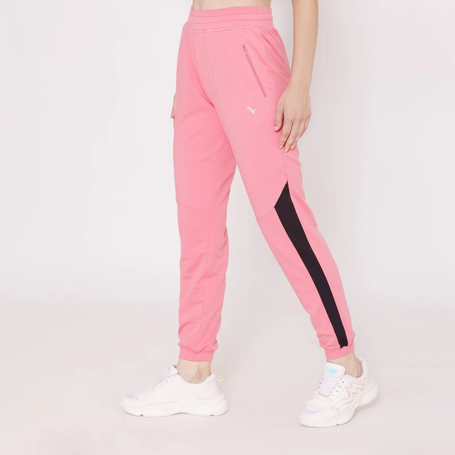 Women Fashion Jogger Pants - Peach